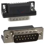 Cổng D-SUB PLUG 15Pin R/A SOLDER